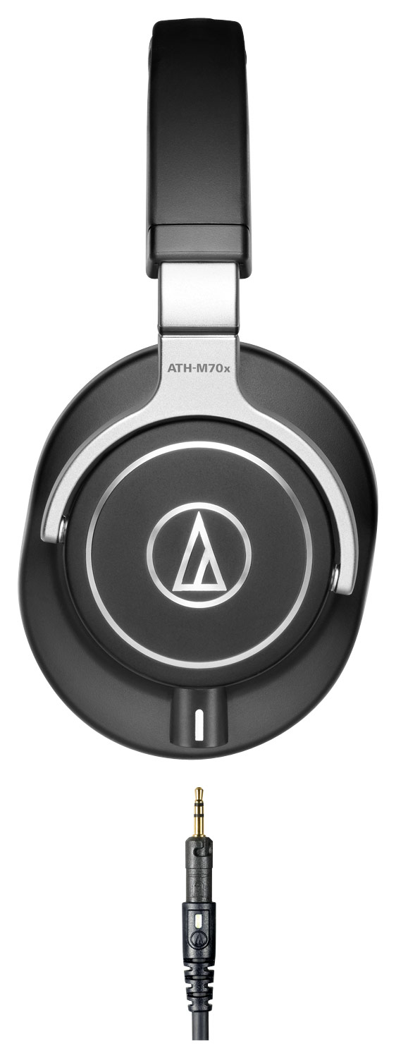 Best Buy: Audio-Technica ATH-M70x Wired Monitor Headphones Black