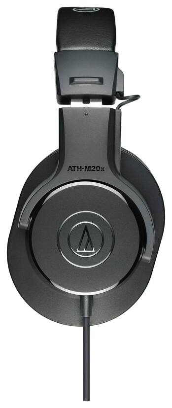 Audio Technica ATH M20x Monitor Headphones Black AUD ATHM20X Audio Technica ATH M20x Monitor Headphones Black AUD ATHM20X