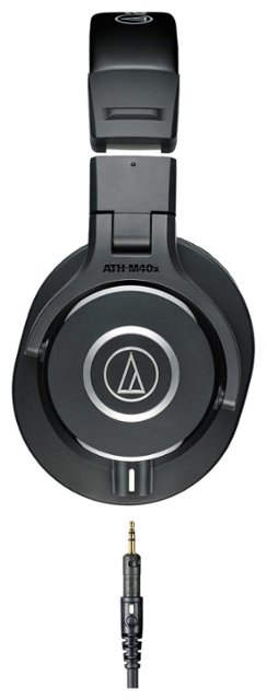 Audio-Technica ATH-M40x Monitor Headphones Black AUD ATHM40X - Best Buy