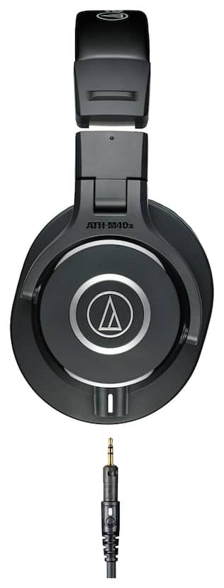 Audio Technica ATH M40x Monitor Headphones Black AUD ATHM40X Audio Technica ATH M40x Monitor Headphones Black AUD ATHM40X