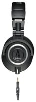 Audio-Technica - ATH-M50x Monitor Headphones - Black - Front_Zoom