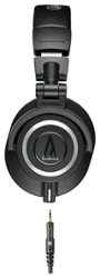 Audio-Technica - ATH-M50x Monitor Headphones - Black - Front_Zoom