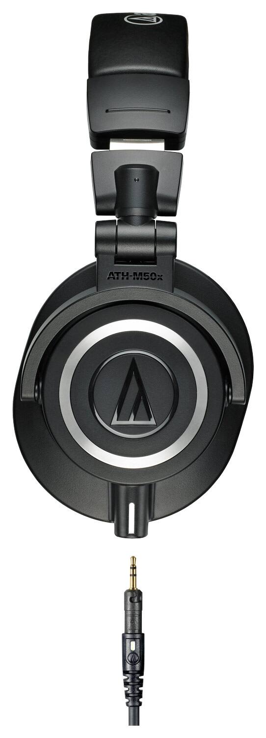Audio-Technica - Audio Technica ATH-M50x Professional Monitor Headphones - Black