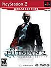 Front Detail. Hitman 2: Silent Assassin Greatest Hits - PlayStation 2.