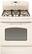 Front Standard. GE - 30" Self-Cleaning Freestanding Gas Convection Range - Bisque-on-Bisque.