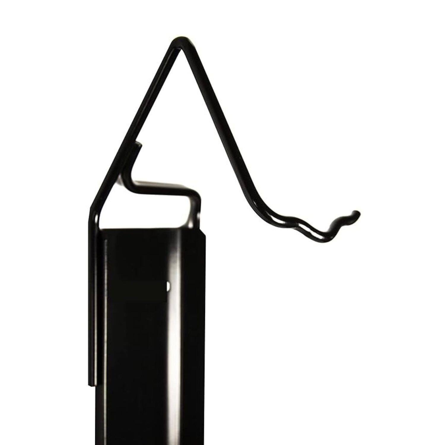 Alt View 7. Saris - Bike Trac Vertical Bike Rack - Industrial Strength Garage Storage with Full Length Tray - Black.