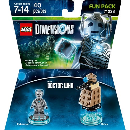 WB LEGO Dimensions Fun Pack (Dr. Who: Cyberman) 1000561499 Best