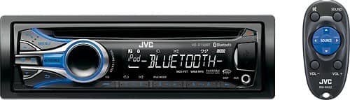 Front Standard. JVC - 50W x 4 MOSFET Apple® iPod®-/Satellite Radio-/HD-Ready In-Dash Deck.