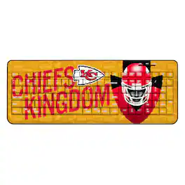 Keyscaper - Kansas City Chiefs 2024 Illustrated Limited Edition Wireless Keyboard - Black