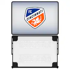 Front. Keyscaper - FC Cincinnati Linen MacBook Case - Pro 16 in - Multicolor.