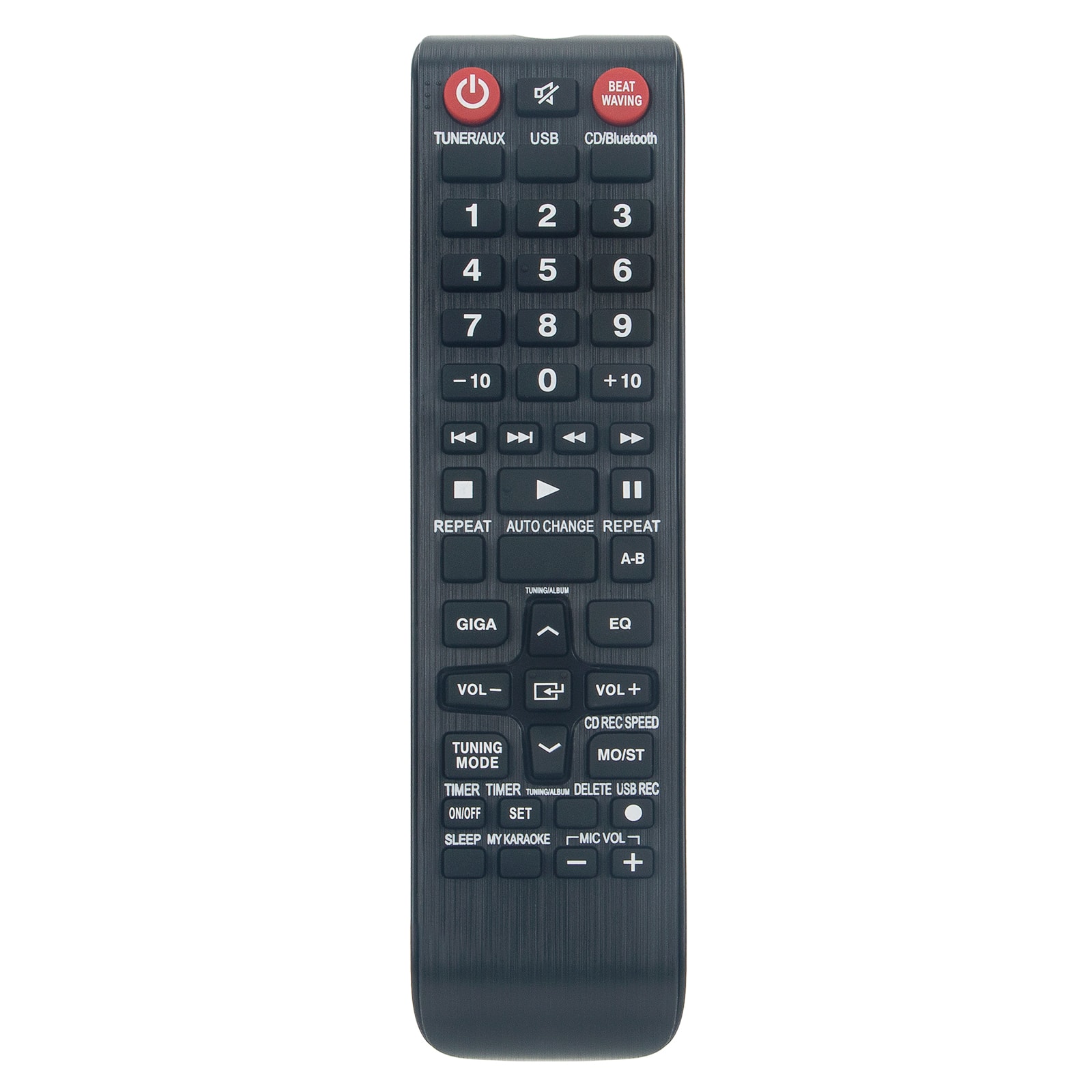 VINABTY - New AH59-02553A Replaced Remote Fits for Samsung HI-FI Component System MX-FS8000 MX-FS9000 MXFS8000 MXFS9000 - Black