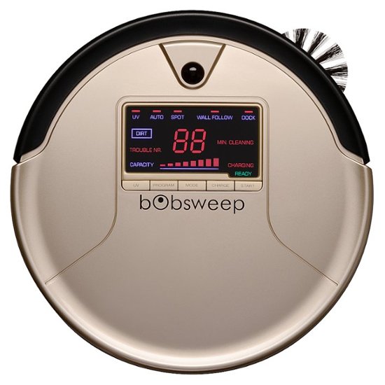 bObsweep - Bob PetHair Robot Vacuum and Mop - Champagne