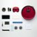 Alt View Zoom 16. bObsweep - Bob Standard Robot Vacuum and Mop - Rouge.