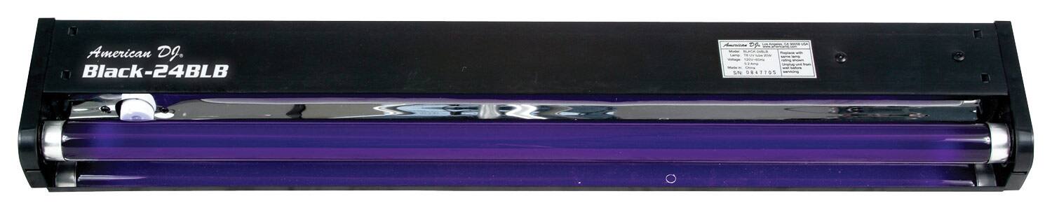 Front. ADJ - 24" 20W Black Light - Black.