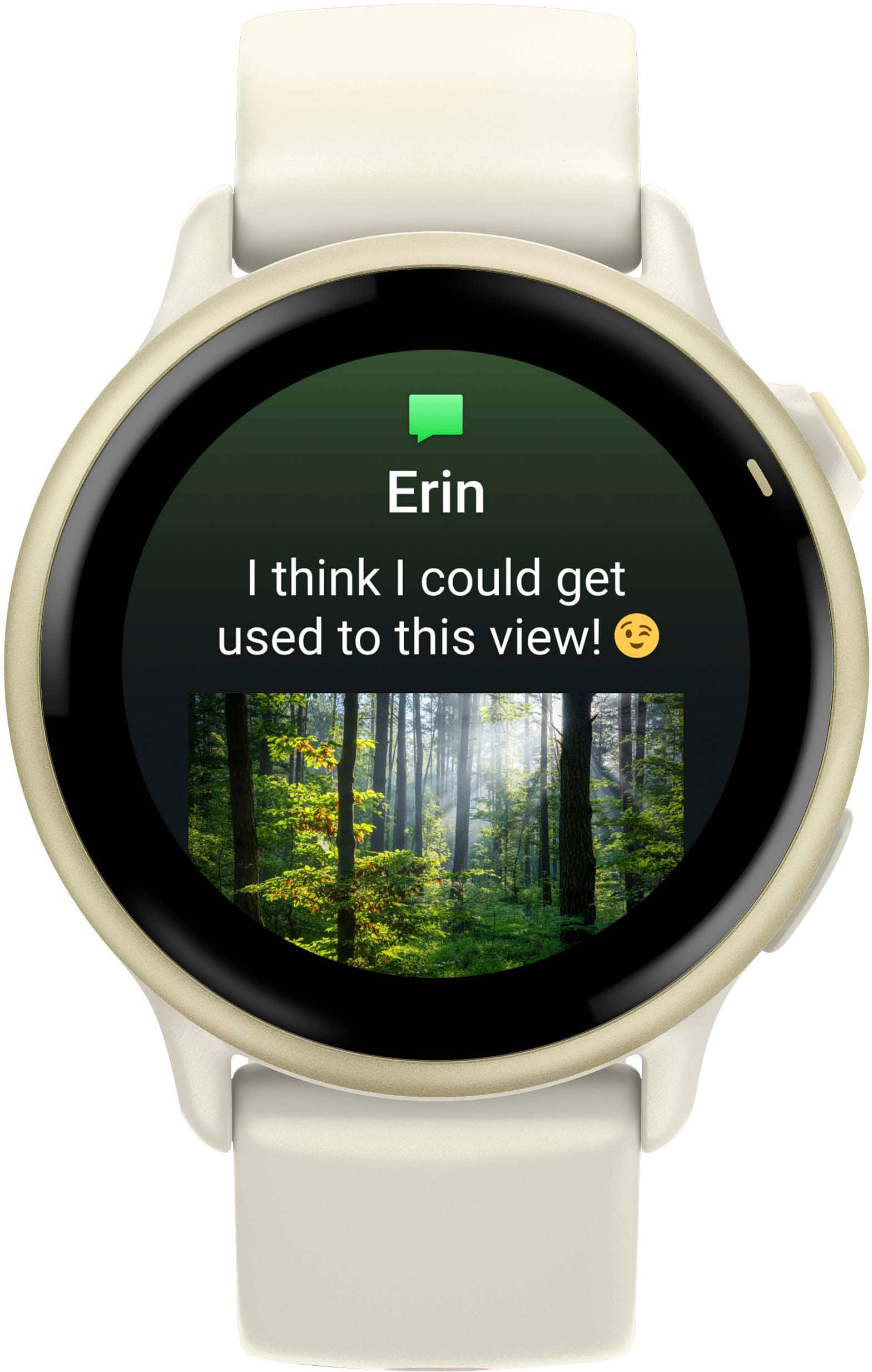 Erin thinks she could get used to this view!