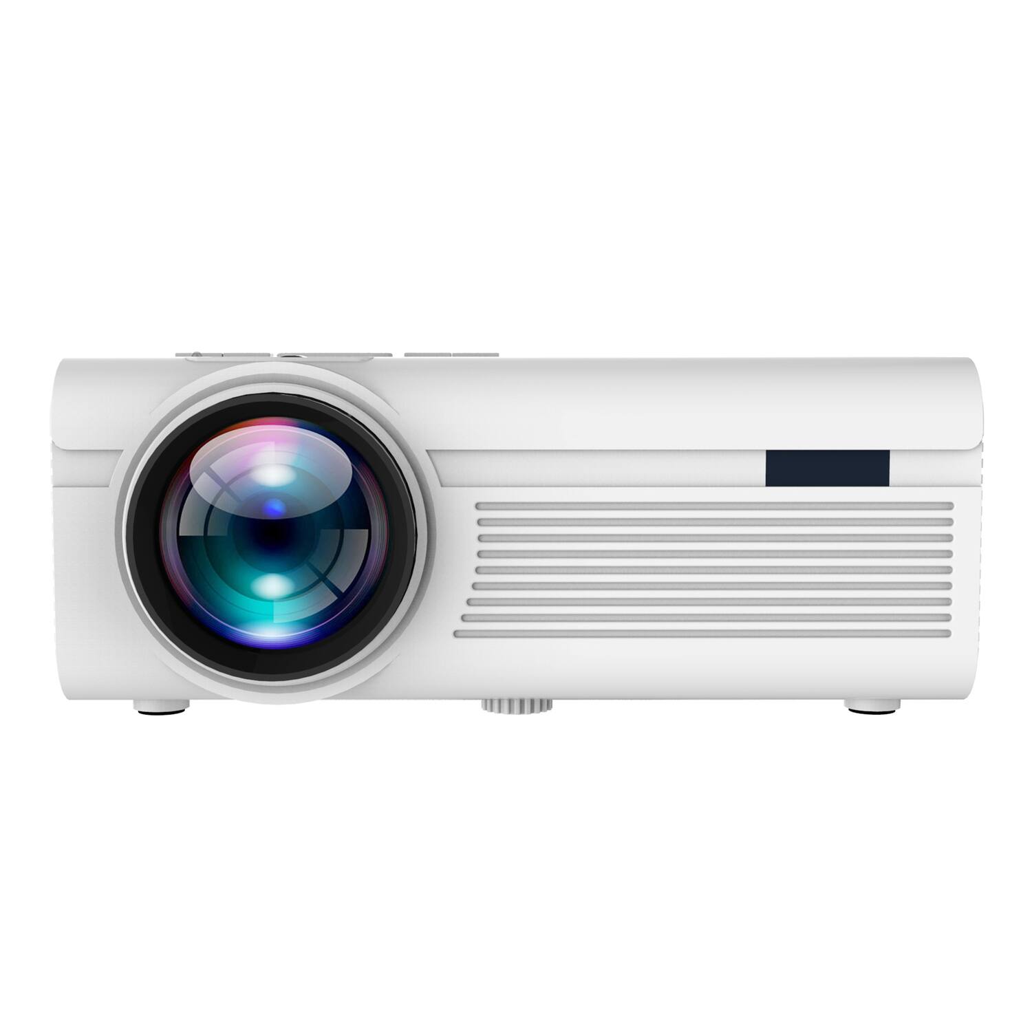 Back. RCA - 480p Home Theater Projector - White.