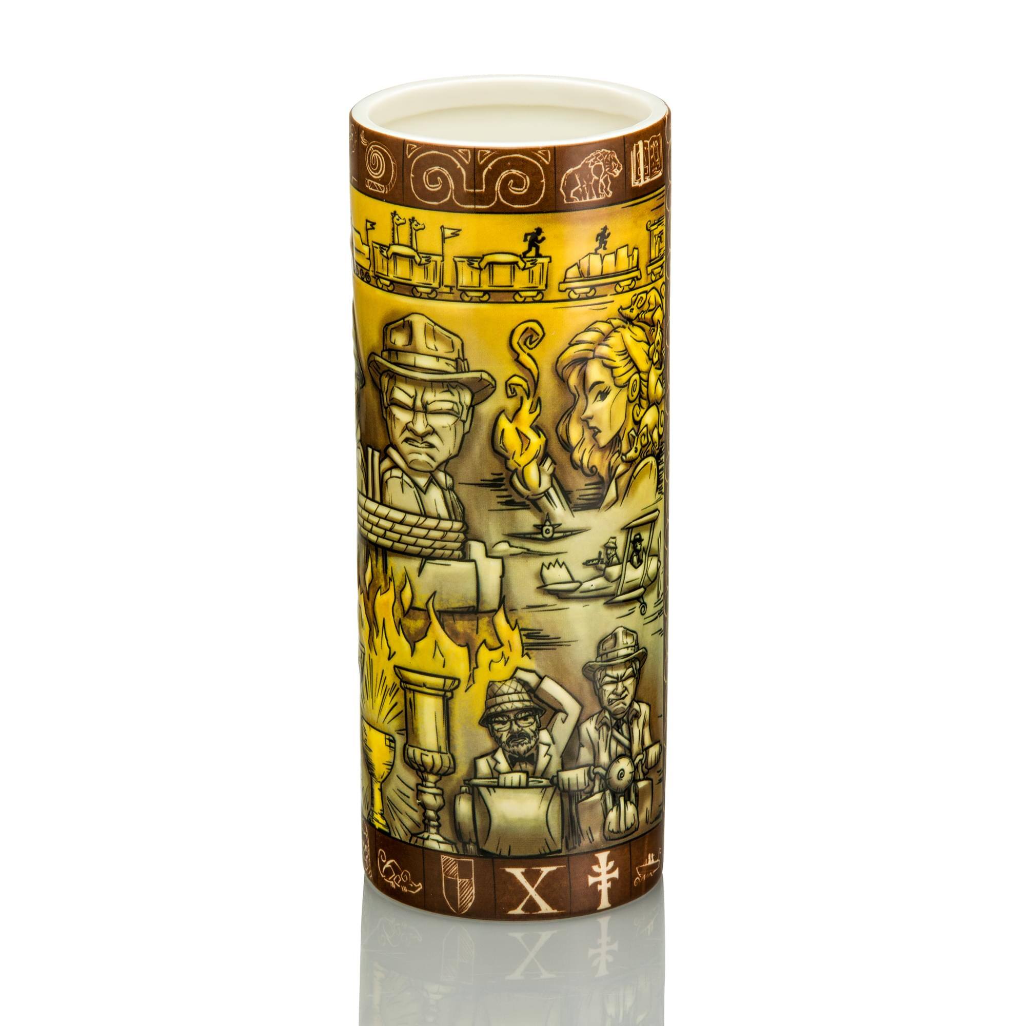 ThinkGeek - Geeki Tikis Indiana Jones and the Last Crusade Scenic Mug | Holds 24 Ounces - Brown price history on PriceWatchPro