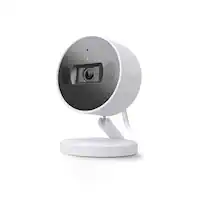 TP-Link - Tapo Indoor 2K Wi-Fi Security Plug-In Camera with Automated Privacy Shutter and Magnetic Base - No Monthly Fees - White - Front_Zoom