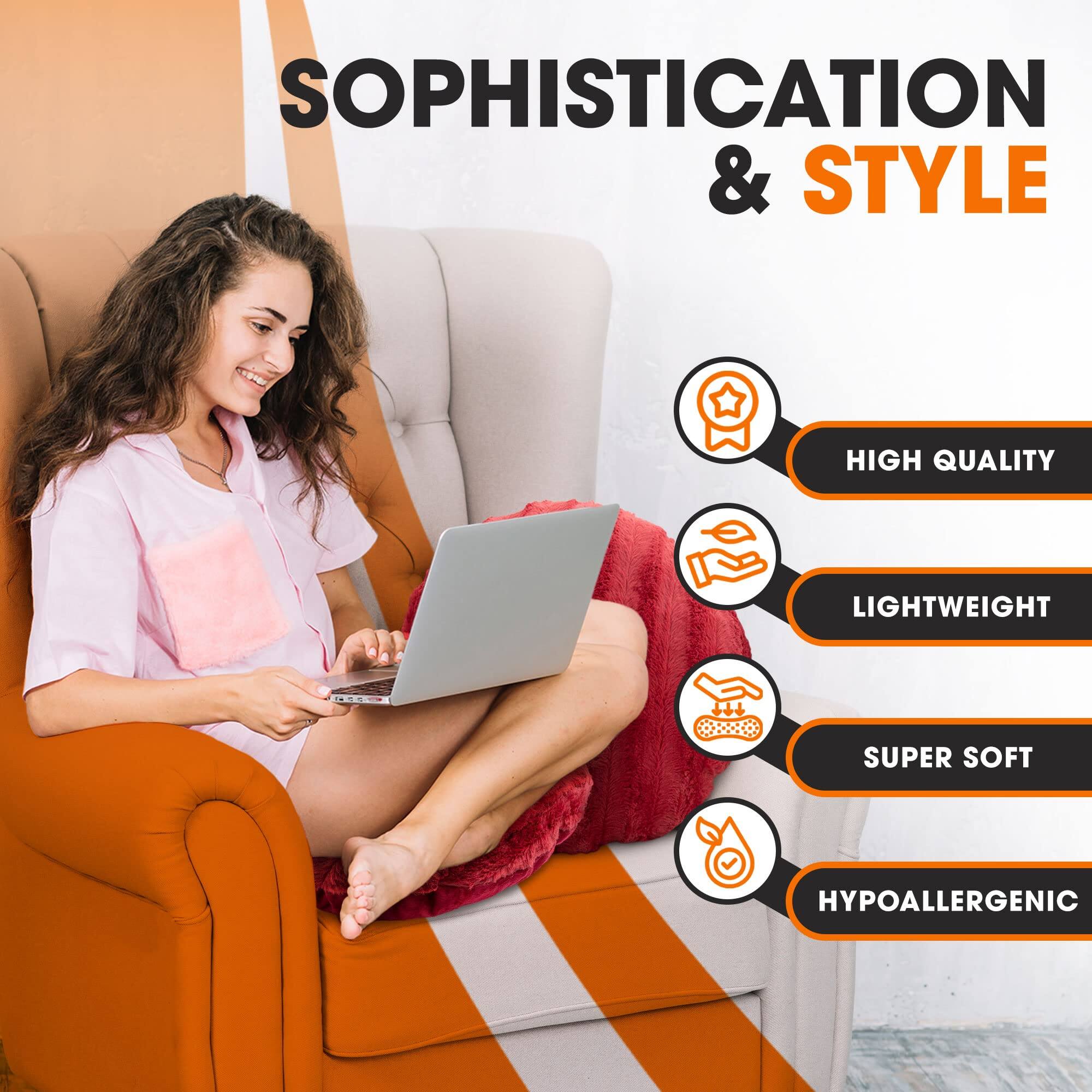 SOPHISTICATION & STYLE

HIGH QUALITY
LIGHTWEIGHT
SUPER SOFT
HYPOALLERGENIC