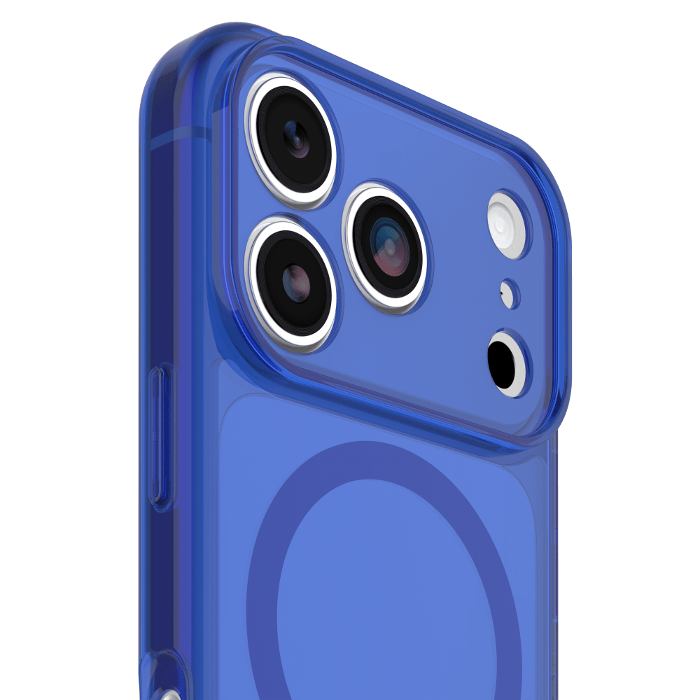 Alt View 4. OtterBox - Lumen MagSafe Case for Apple iPhone 18 Pro / 17 Pro - Blue.
