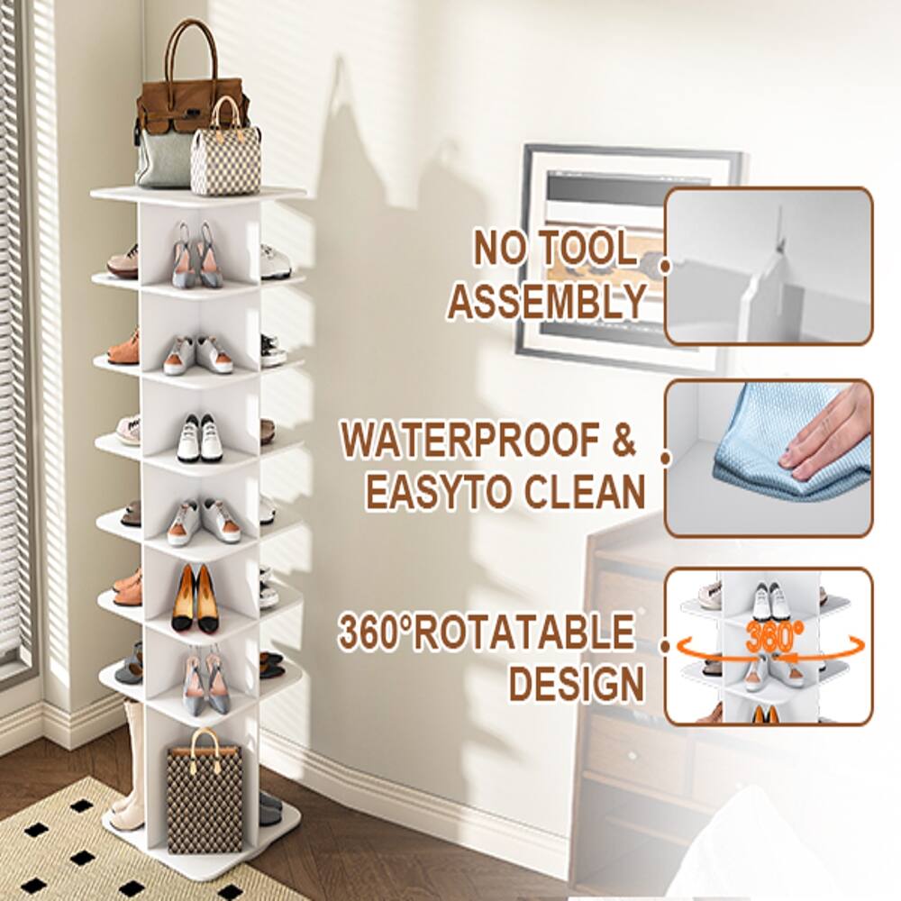NO TOOL ASSEMBLY  
WATERPROOF & EASY TO CLEAN  
360° ROTATABLE DESIGN