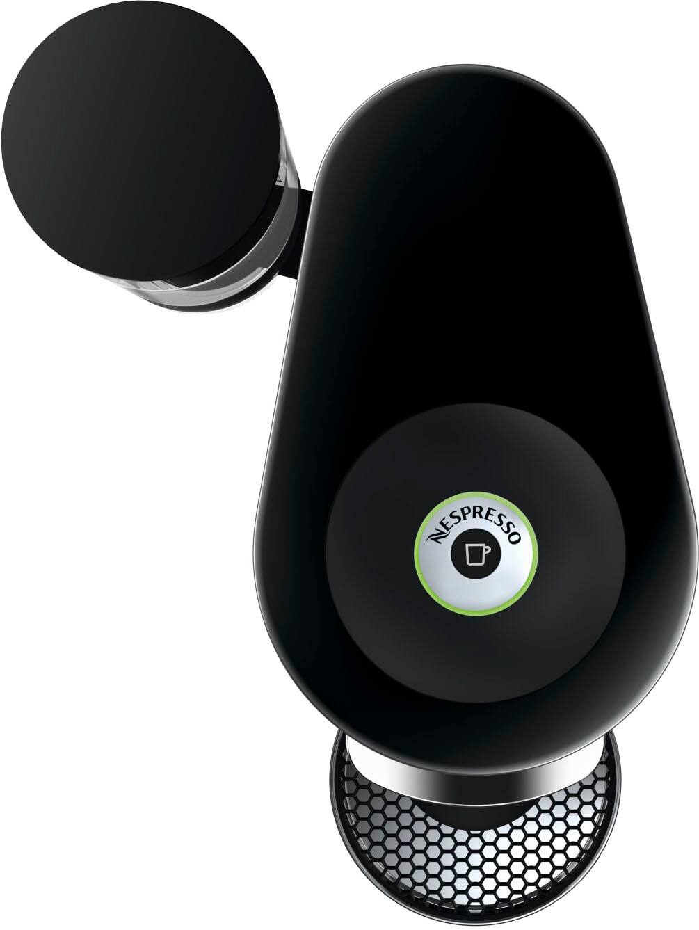 Alt View 12. Nespresso - Vertuo Plus Deluxe Coffee and Espresso Maker by De'Longhi with Aeroccino Milk Frother - Piano Black.