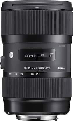 Sigma 18 35mm f/1.8 DC HSM Art Standard Zoom Lens for Canon Black Sigma 18 35mm f/1.8 DC HSM Art Standard Zoom Lens for Canon Black