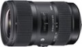 Left Zoom. Sigma - 18-35mm f/1.8 DC HSM Art Standard Zoom Lens for Canon - Black.
