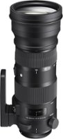 Sigma - 150-600mm f/5-6.3 DG OS HSM Sport Telephoto Zoom Lens for Canon - Black - Front_Zoom