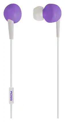 Koss - Earbud Headphones - Blue