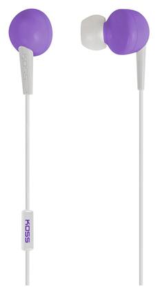 Front. Koss - Earbud Headphones - Blue.