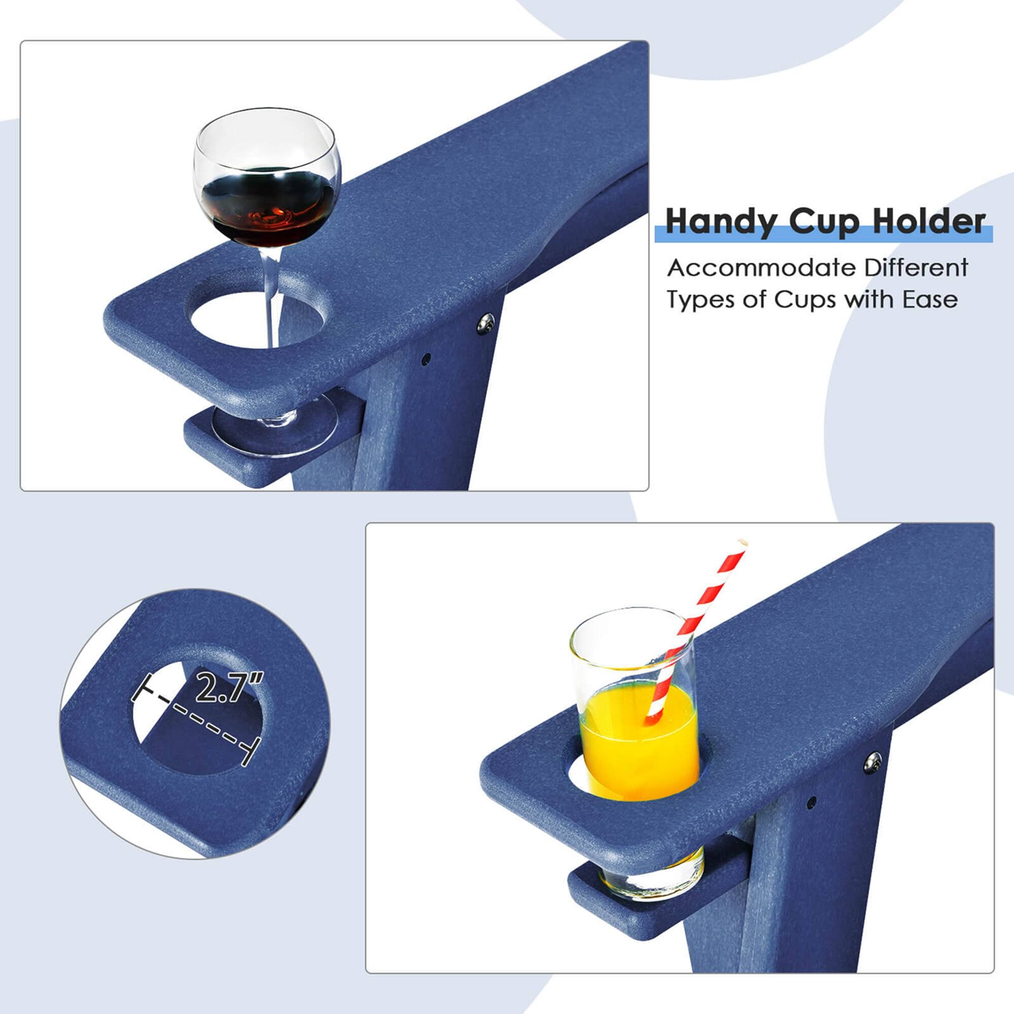 Handy Cup Holder - Accommodates Different Types of Cups with Ease