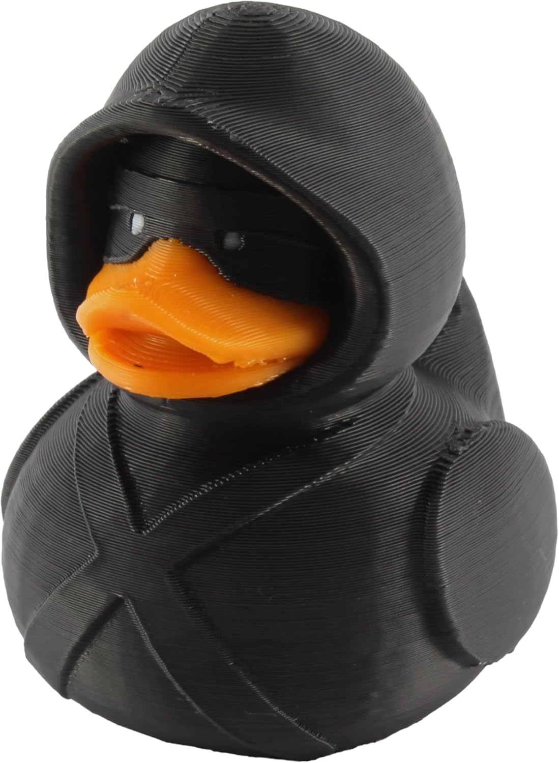 Front. JuzToys - Ninja Duck Figurine, 4x4 Ducking, Fun Car Dashboard Accessory, Unique Ninja Gifts, Ducks for Cars by PowerTRC - Black.