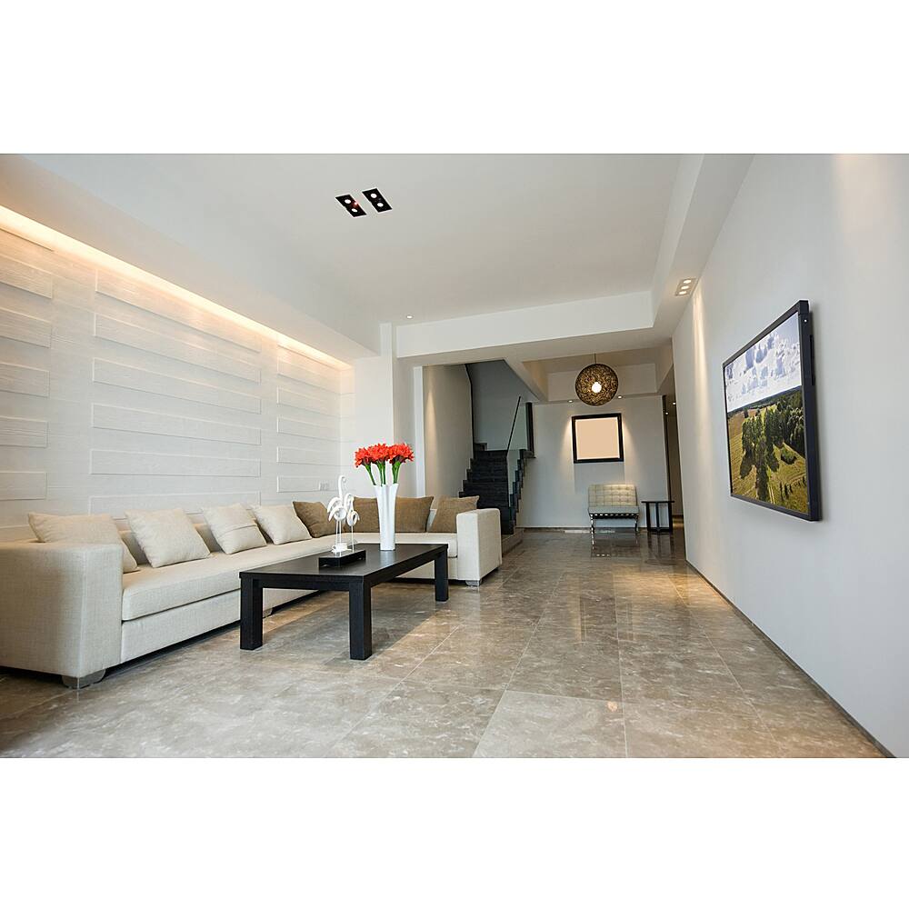 Alt View 40. Peerless-AV - Ultra Slim Display Wall Mount For Most 40" - 80" Flat Panel Displays - Black, Gloss Black.