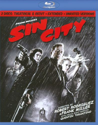  Sin City [Recut, Extended, Unrated] [2 Discs] [Blu-ray] [2005]
