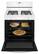 Alt View 2. Amana - 5.1 Cu. Ft. Freestanding Gas Range - White.