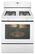 Front. Amana - 5.1 Cu. Ft. Freestanding Gas Range - White.