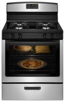 Amana - 5.1 Cu. Ft. Freestanding Gas Range - Stainless steel - Front_Zoom
