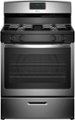 Front Zoom. Amana - 5.1 Cu. Ft. Freestanding Gas Range - Stainless Steel.