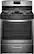 Front. Amana - 5.1 Cu. Ft. Freestanding Gas Range - Stainless Steel.