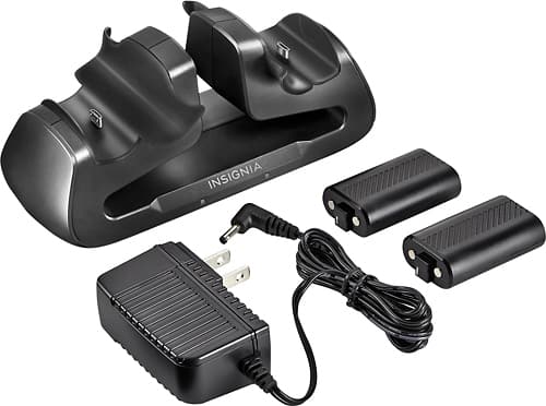 Insignia™ - Dual Controller Charger for Xbox One - Larger Front