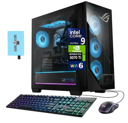 DOCK TORM
Intel Core Ultra 9
NVIDIA GeForce RTX 5070 Ti
WiFi 6