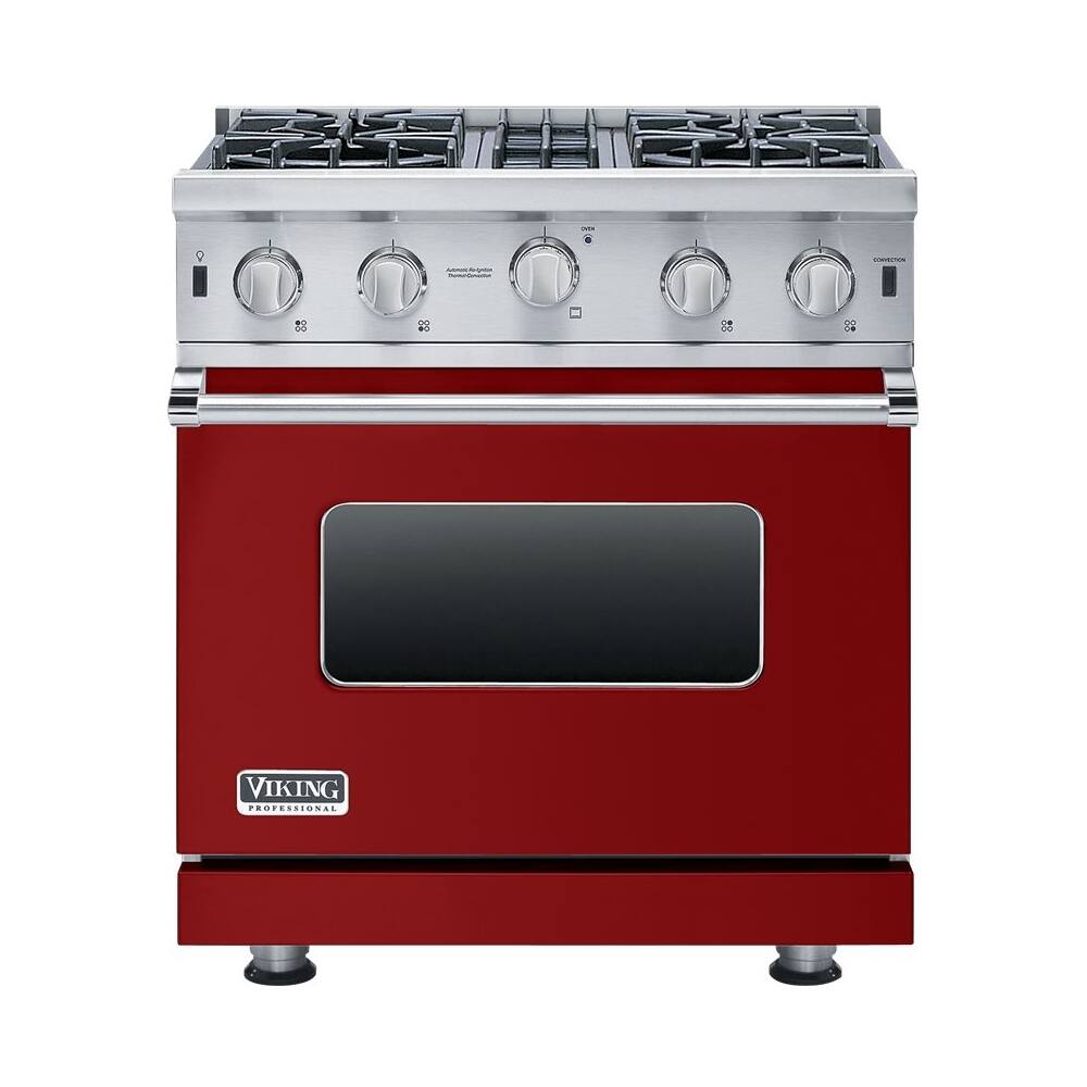 Best Buy Viking 4.0 Cu. Ft. Freestanding Gas Convection Range Apple