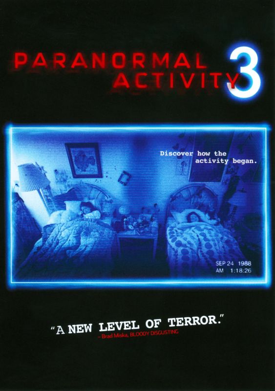 Paranormal Activity 3 [Includes Digital Copy] [UltraViolet] [DVD] [2011]