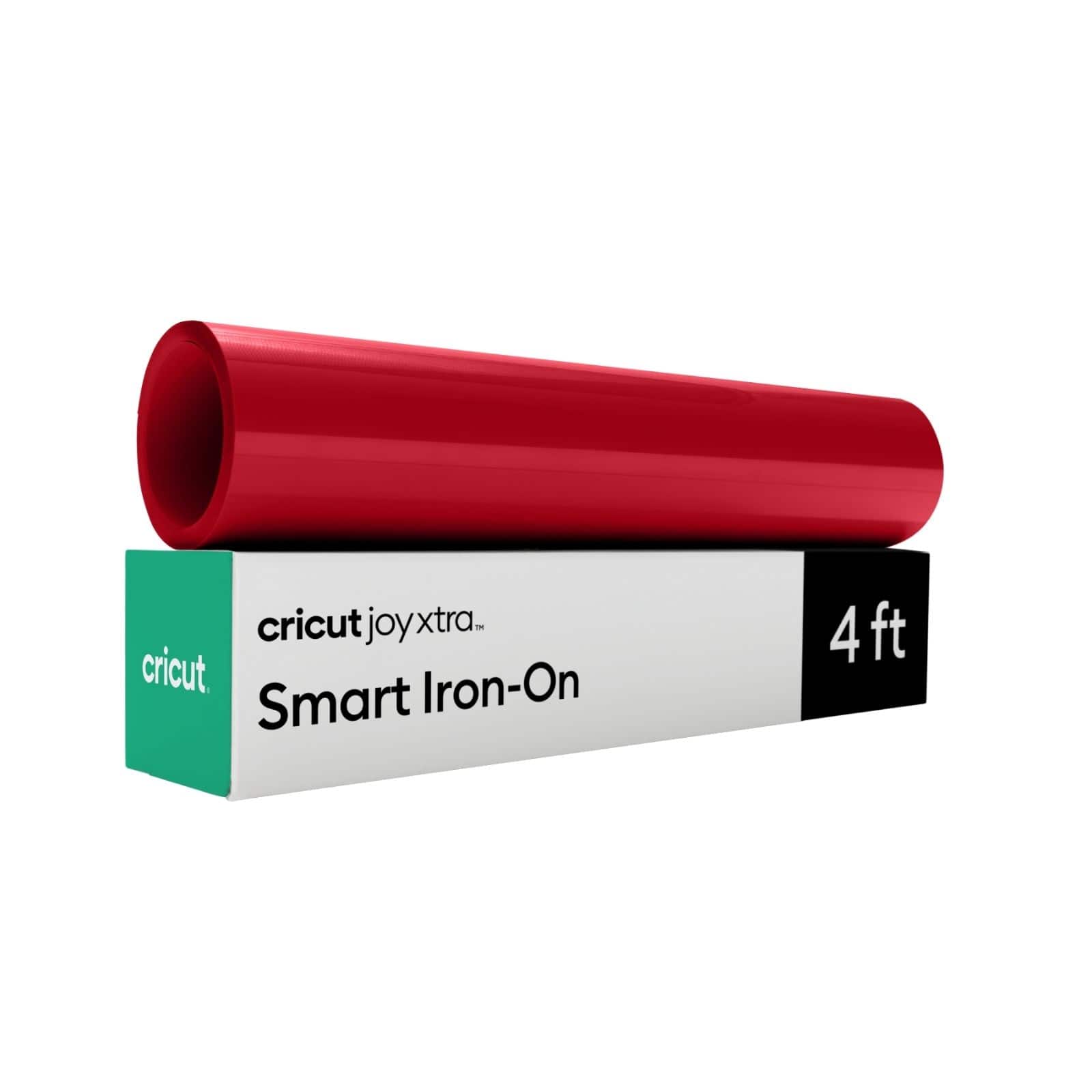 Cricut - Joy Xtra Smart Iron on, 9.5 in x 4 ft (1) - Red