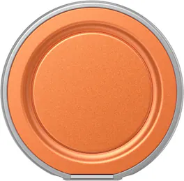 PopSockets - Low-Pro Grip for MagSafe, Ultra-Thin Magnetic Phone Grip with Kick-Out Stand - Orange