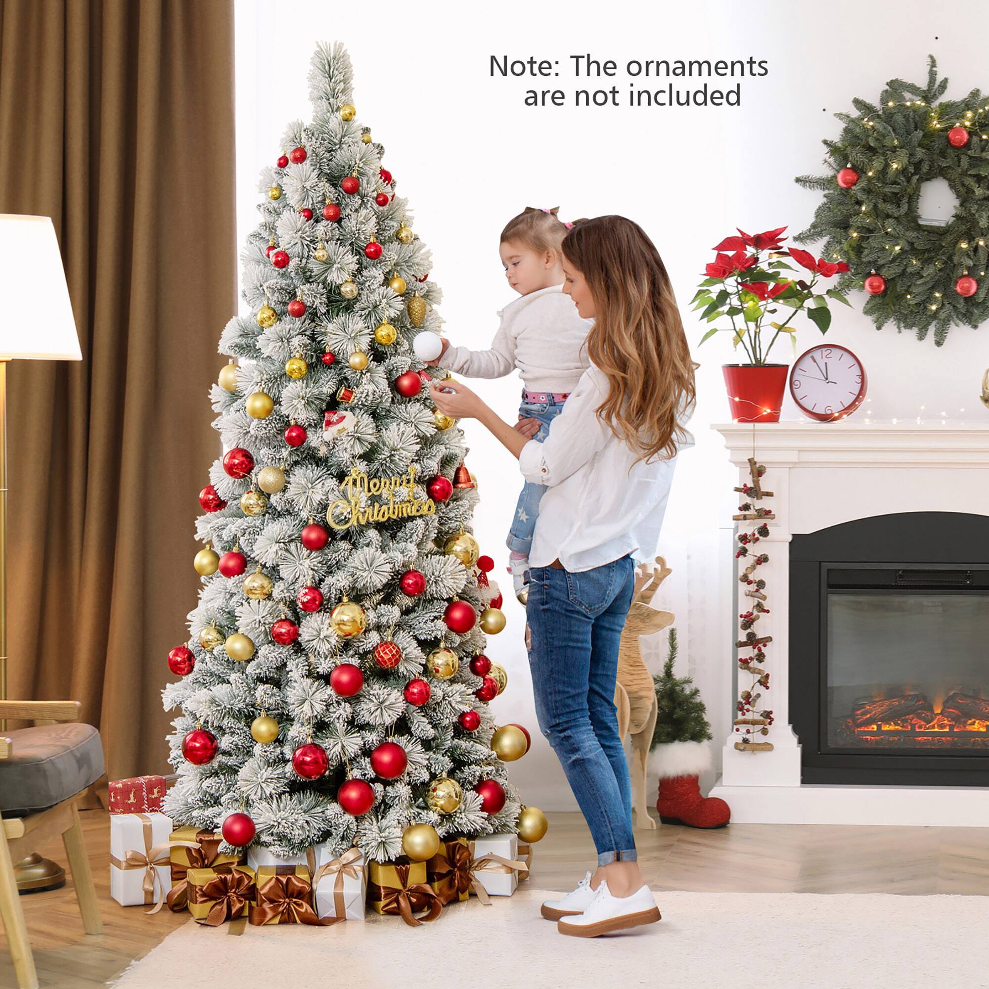 Note: The ornaments are not included

Merry Christmas