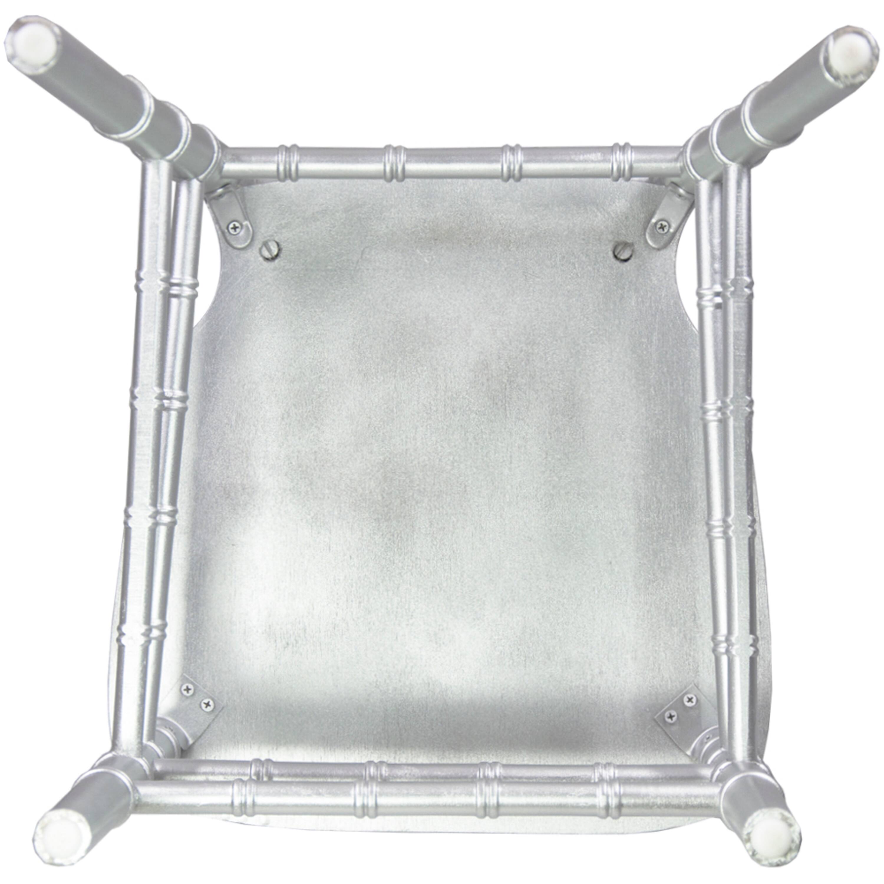 Alt View 4. Emma + Oliver - Wood Chiavari Chair - Silver.