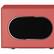 Alt View 4. Magic Chef - Magic Chef MC77CMR 0.7-Cu. Ft. 700-Watt Retro Countertop Microwave (Red) - Red.