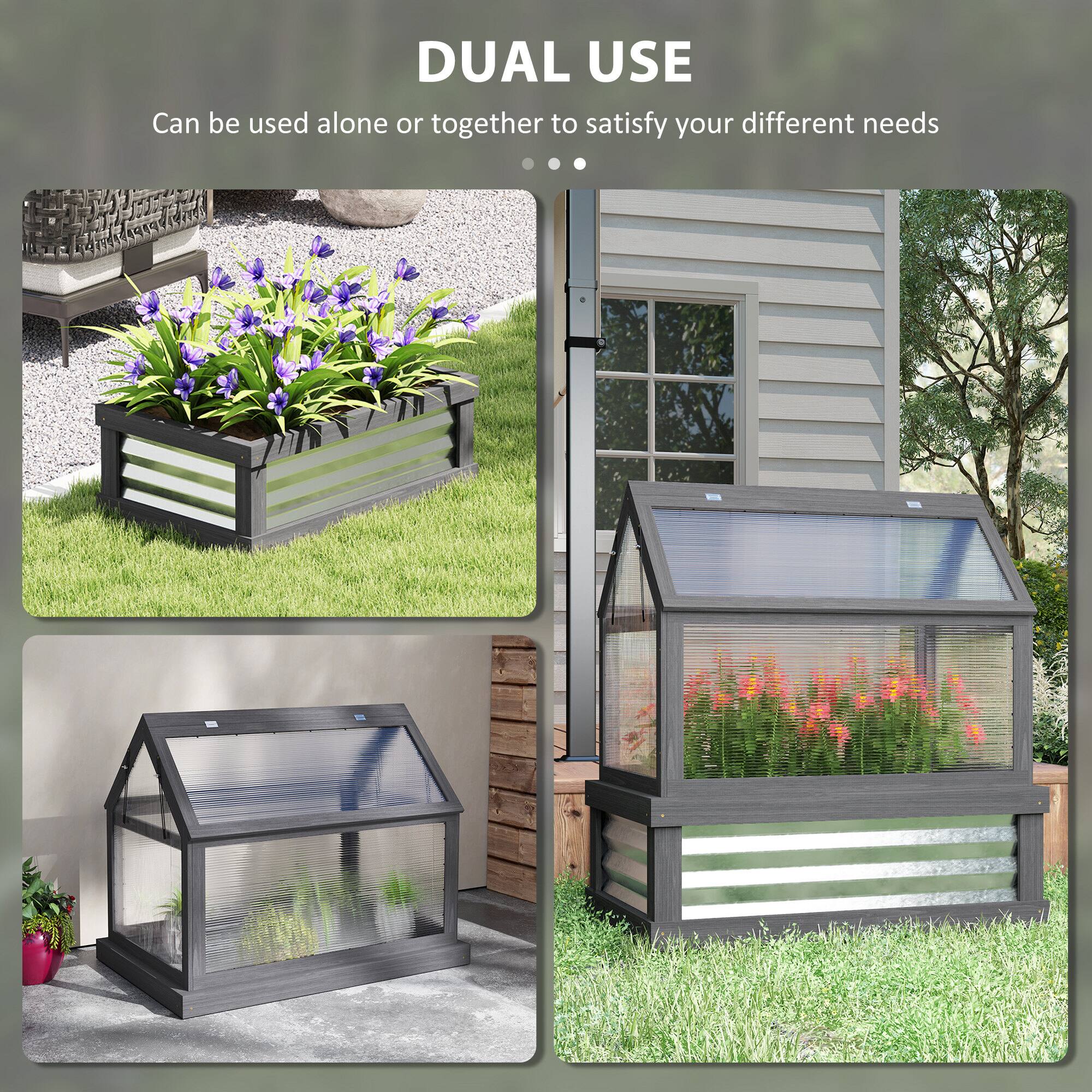 DUAL USE
Can be used alone or together to satisfy your different needs ...
